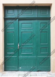 Photo Texture of Wooden Double Door 0009